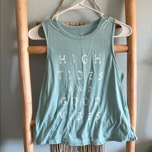 Old Navy Active Teal Tank Top